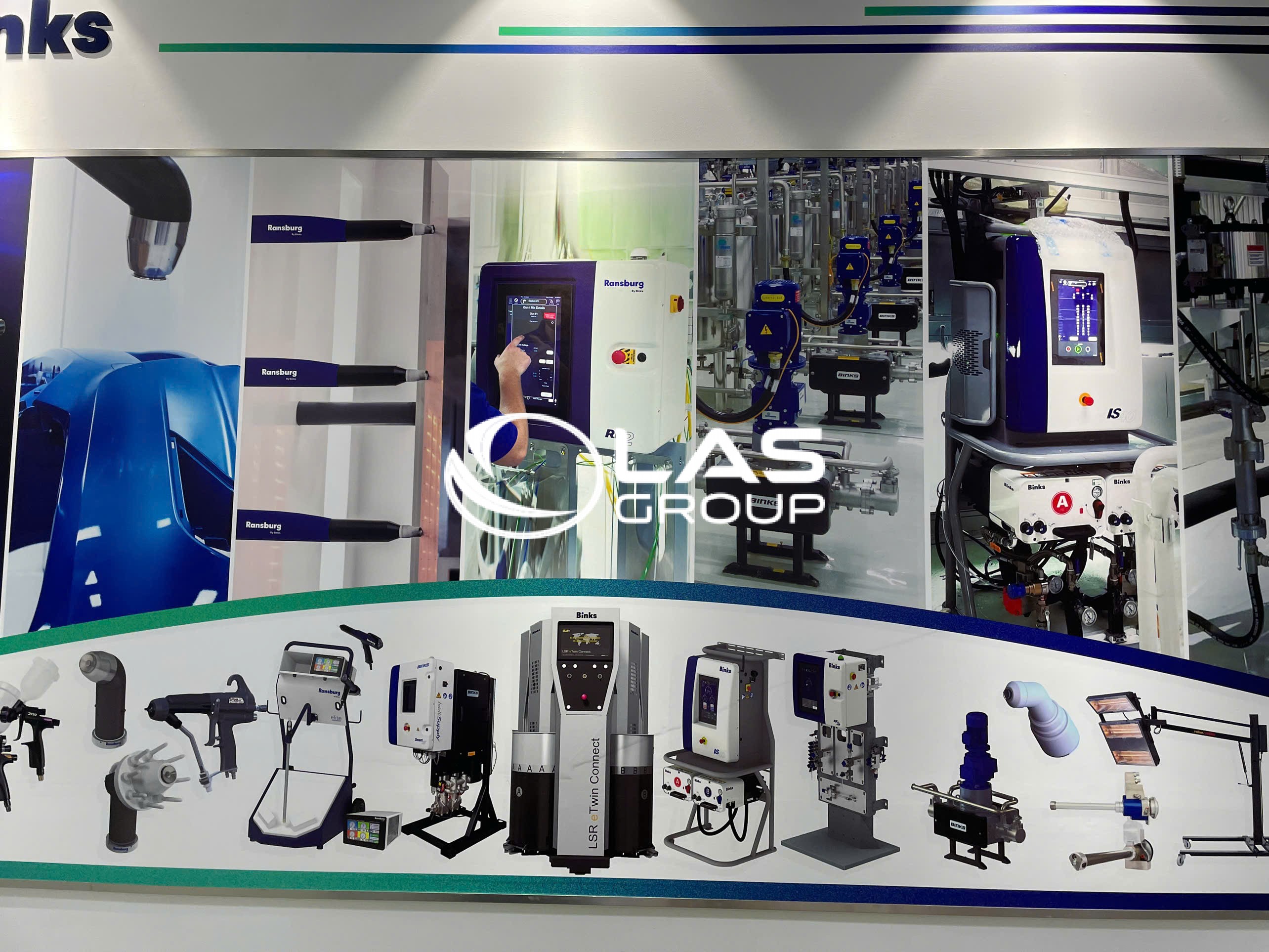 Binks® Smart System – Phụ kiện hệ thống tuần hoàn sơn