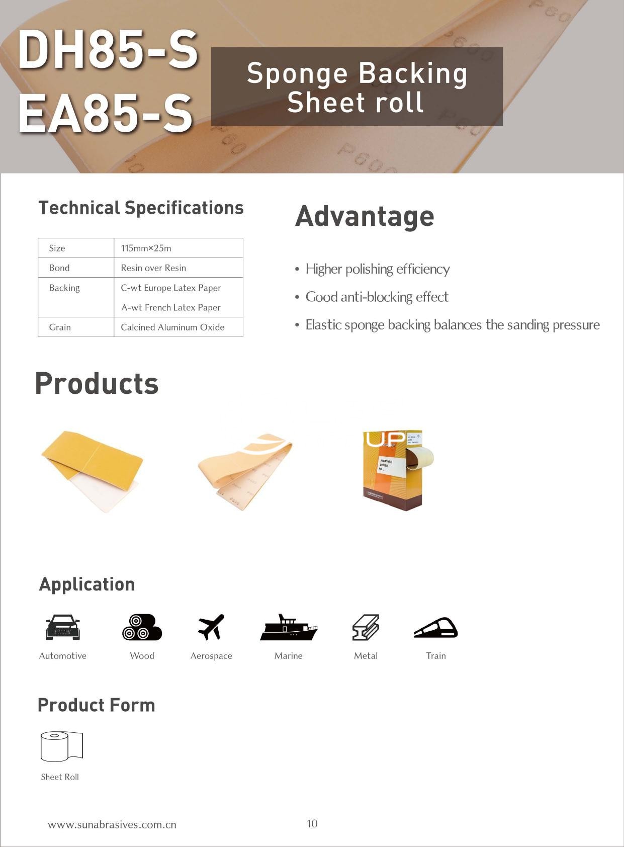 Nhám Bọt Biển Cuộn EA8S