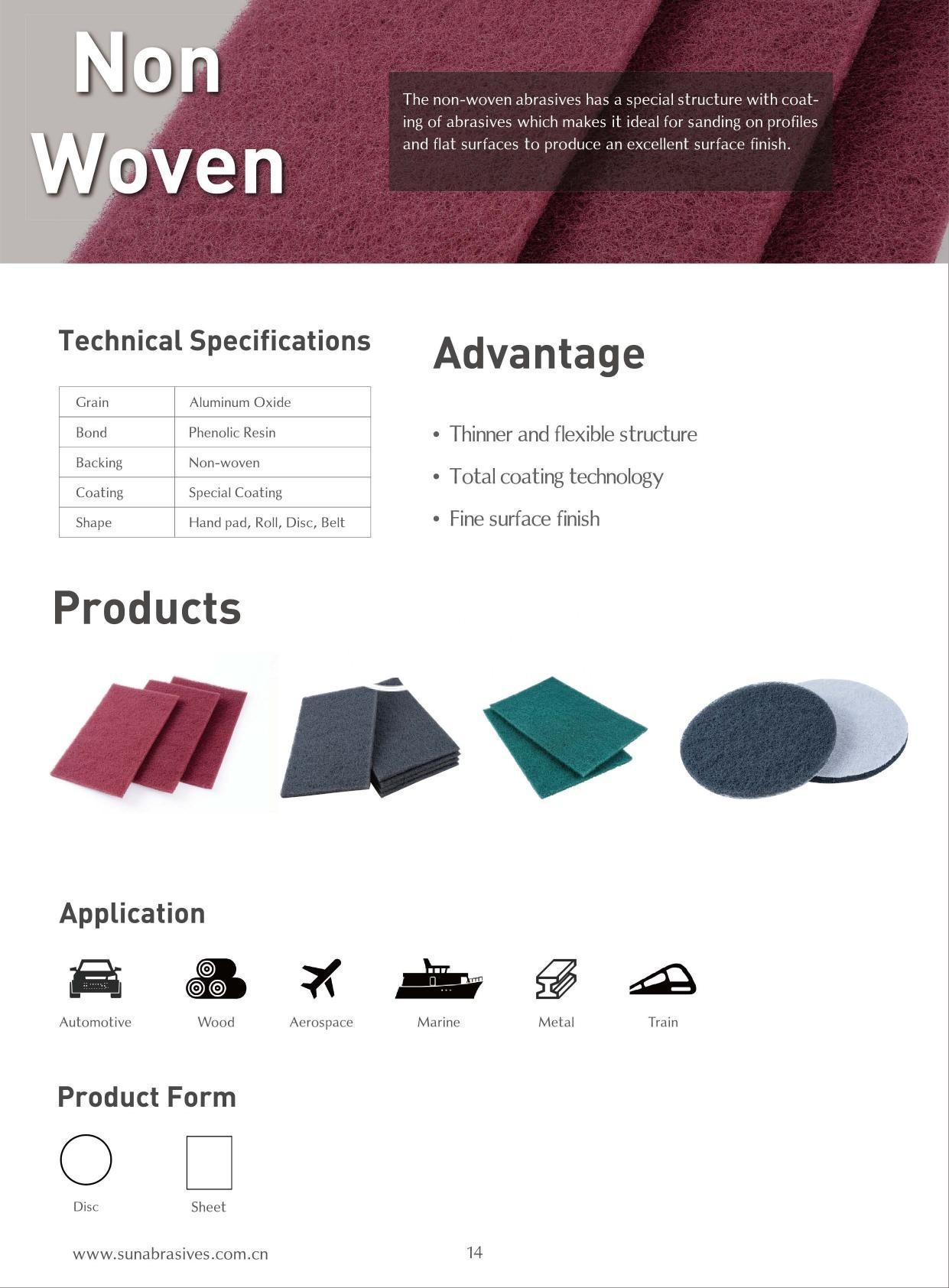 Nhám Vải Không Dệt (Non-woven Abrasive)