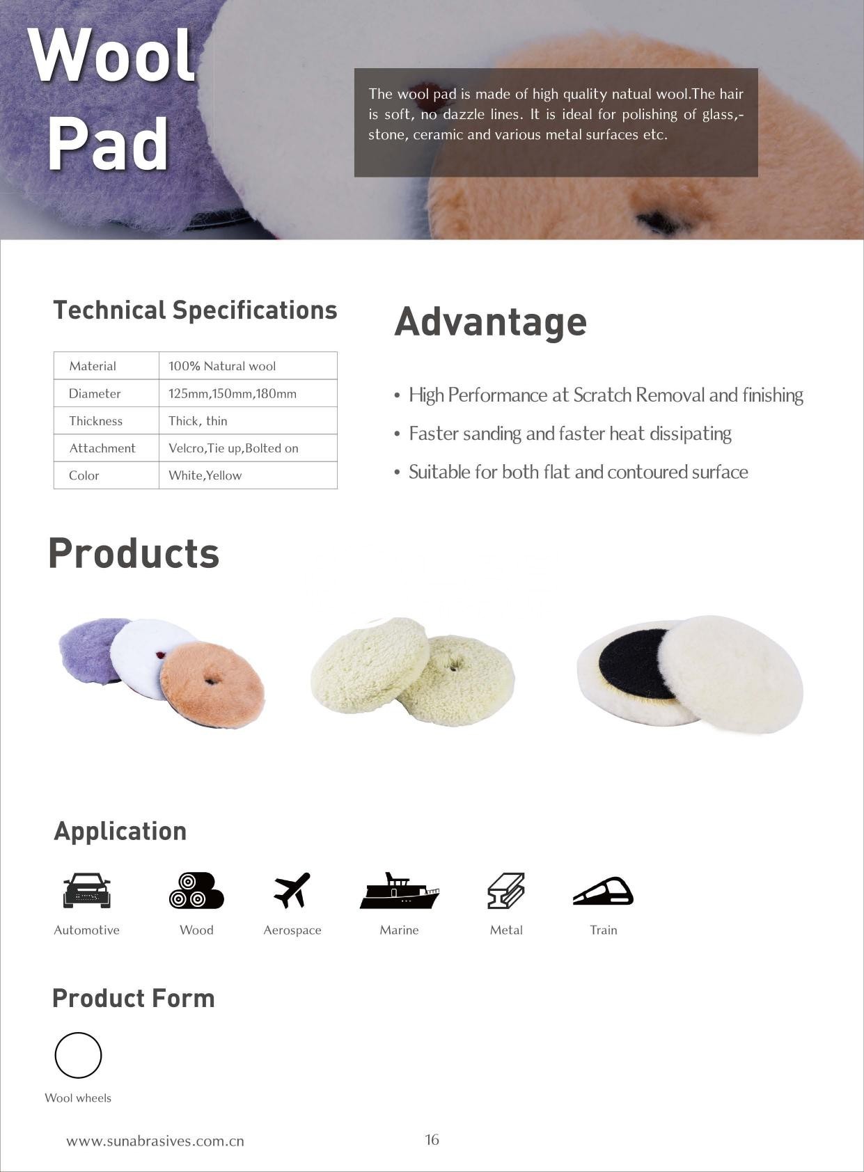 Tấm Đánh Bóng Len (Wool Pad)