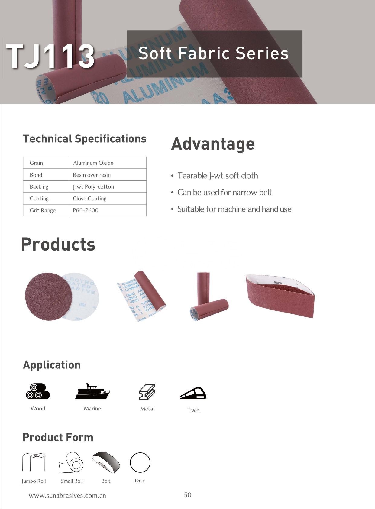 Vải Nhám TJ113