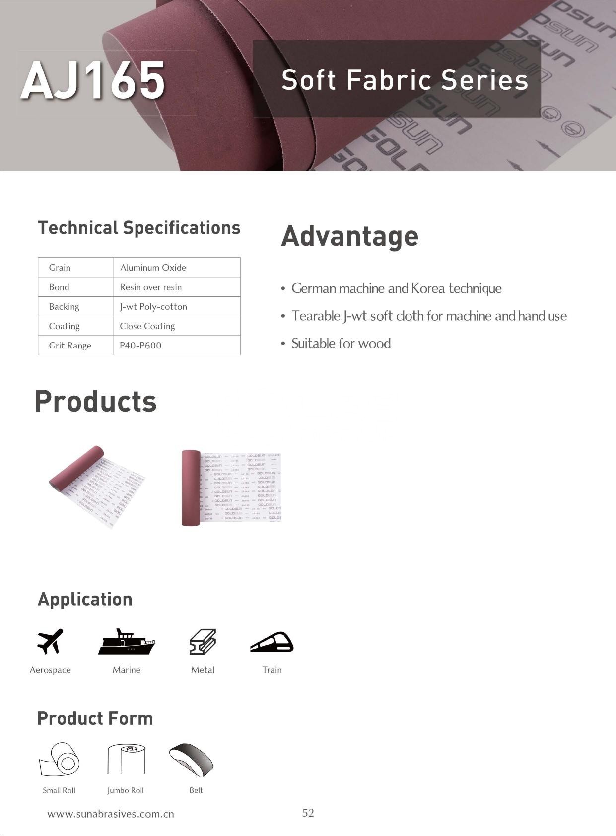 Vải Nhám AJ168